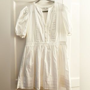 English factory puff sleeve dress